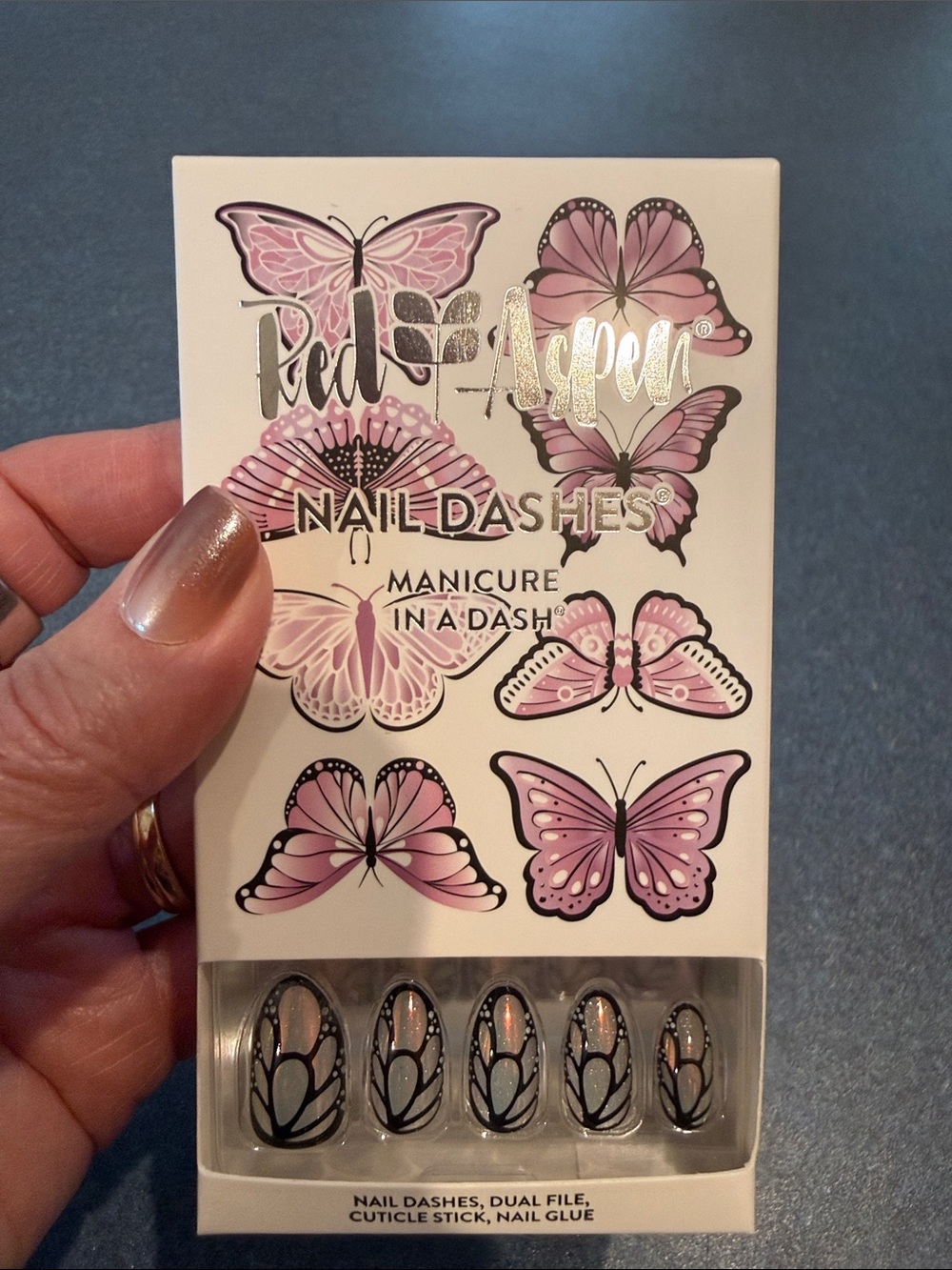 Red Aspen Press-On Nails – Just Winging It Winsley